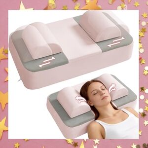 Anti Wrinkle Beauty Pillow w/ Adjustable Height & Firmness, Stay Cool Pillowcase